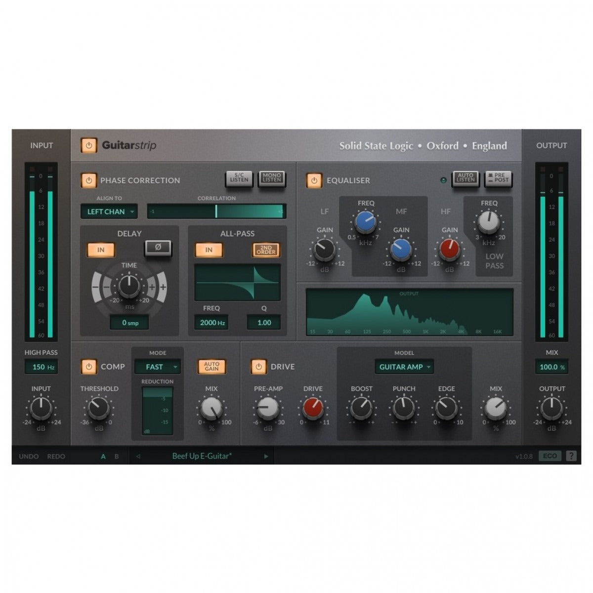 SSL Guitarstrip